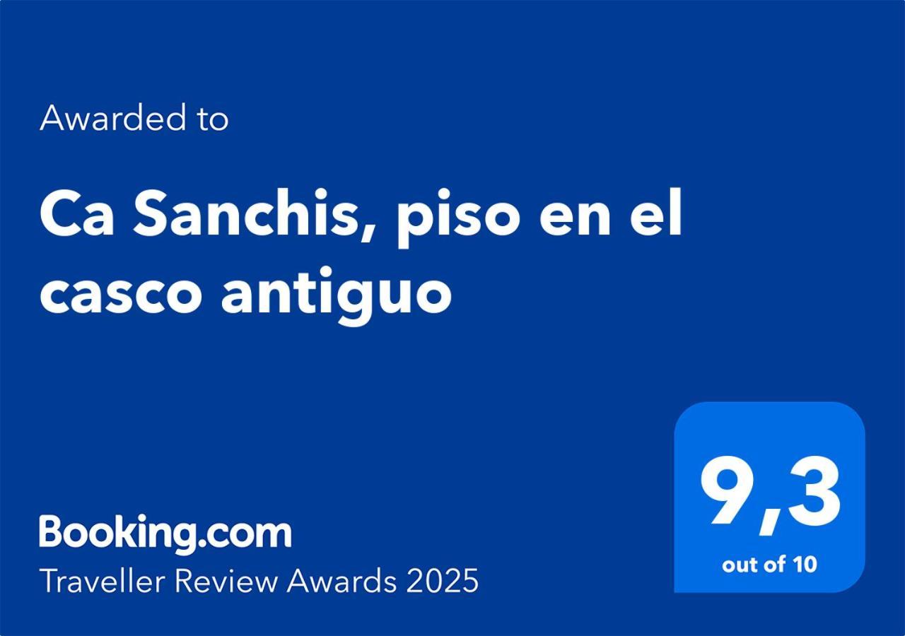Ca Sanchis, Piso En El Casco Antiguo Διαμέρισμα Xàtiva Εξωτερικό φωτογραφία